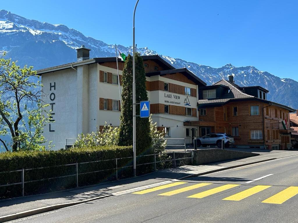 Hotel Lakeview Bei Interlaken Exteriör bild